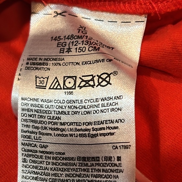 Girls Embellished Zebra Tee (XL 12) - Picture 6 of 6